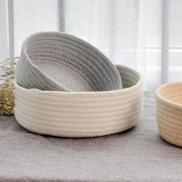 simple cotton rope art desksundries storage basket creative fruit dessert organizer barrel serving crafted tray platter clas baskets
simple cotton rope art desksundries storage basket creative fruit dessert organizer barrel serving crafted tray platter clas baskets