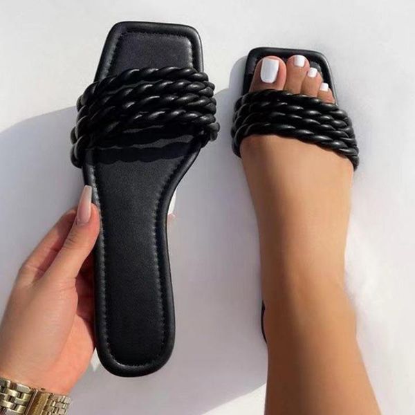 women's sandals 2021 female shoes comfy platform flat women roman gladiator sandal weave slippers, Black
women's sandals 2021 female shoes comfy platform flat women roman gladiator sandal weave slippers, Black