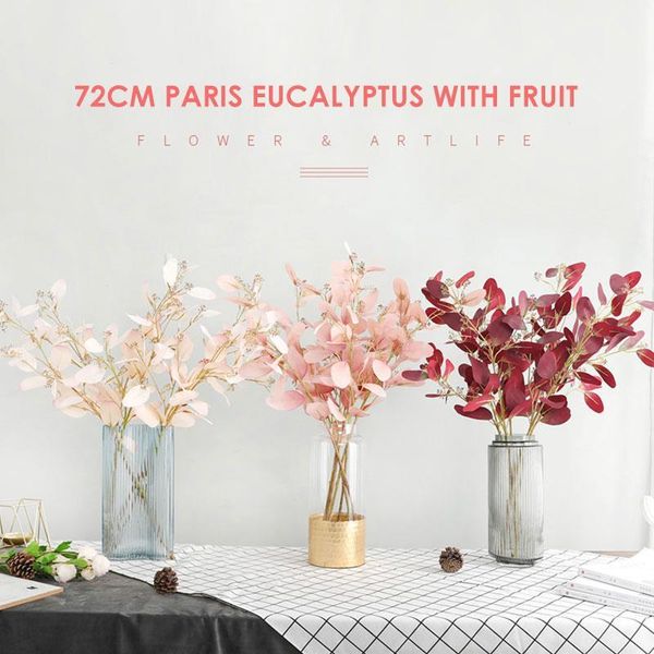 decorative flowers & wreaths with fruit 72cm festive artificial insrattan simulated eucalyptus fashion creative livingroom office plant
decorative flowers & wreaths with fruit 72cm festive artificial insrattan simulated eucalyptus fashion creative livingroom office plant