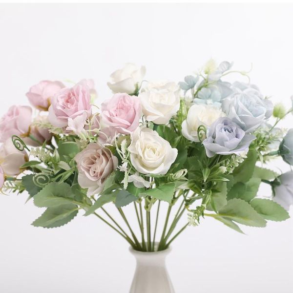 decorative flowers & wreaths 1 bouquet roses artificial home decor wedding decoration dining table bonsai vases for diy gifts
decorative flowers & wreaths 1 bouquet roses artificial home decor wedding decoration dining table bonsai vases for diy gifts