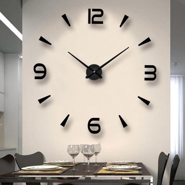 special large diy quartz 3d wall clock living room decoration big watch mirror stickers modern design home decor clocks
special large diy quartz 3d wall clock living room decoration big watch mirror stickers modern design home decor clocks