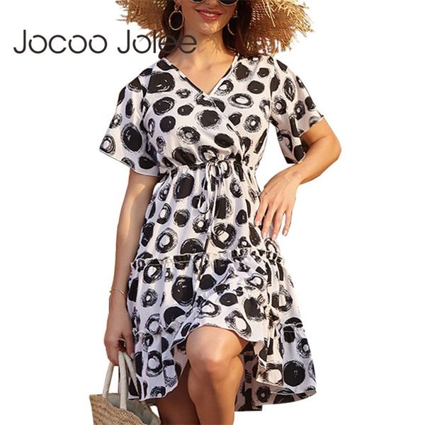 women elegant floral print chiffon summer short sleeve v neck ruffles beach dress a line sundress 210416, Black;gray
women elegant floral print chiffon summer short sleeve v neck ruffles beach dress a line sundress 210416, Black;gray