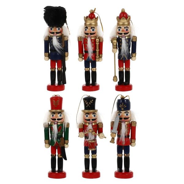 christmas decorations 6pcs ornaments xmas nutcracker holiday gifts (assorted color)
christmas decorations 6pcs ornaments xmas nutcracker holiday gifts (assorted color)