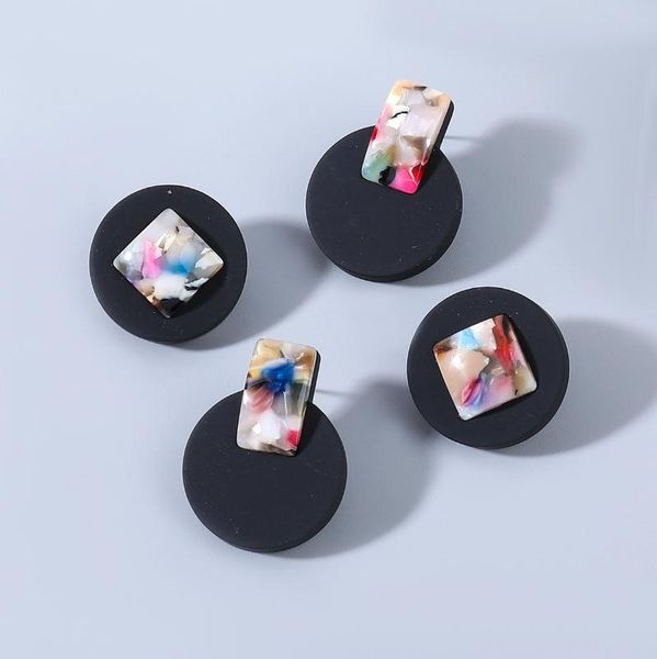stud earrings for woman europe and the united states retro cool wind alloy resin geometric female bear earring, Golden;silver
stud earrings for woman europe and the united states retro cool wind alloy resin geometric female bear earring, Golden;silver