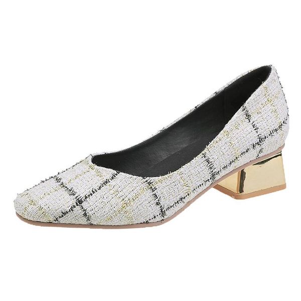 dress shoes thick high heels women woman mules 2021 plaid ladies pumps slip on shallow square cloth casual work female, Black
dress shoes thick high heels women woman mules 2021 plaid ladies pumps slip on shallow square cloth casual work female, Black