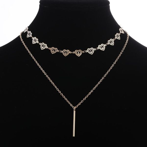 chains european and american lady peach heart necklace fashion chain bar pendant designer xl760 manually, Silver
chains european and american lady peach heart necklace fashion chain bar pendant designer xl760 manually, Silver