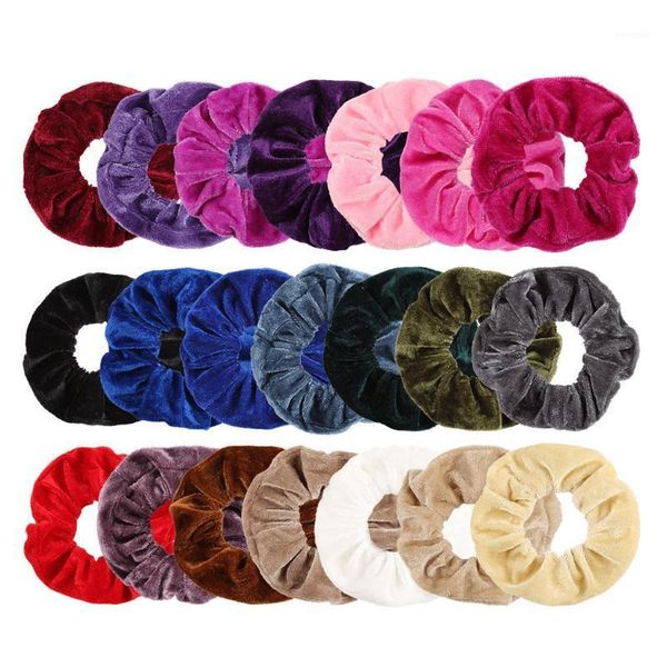 pcs/set vintage hair scrunchies stretchy velvet scrunchie women elastic bands girl headwear solid rubber ties1
pcs/set vintage hair scrunchies stretchy velvet scrunchie women elastic bands girl headwear solid rubber ties1