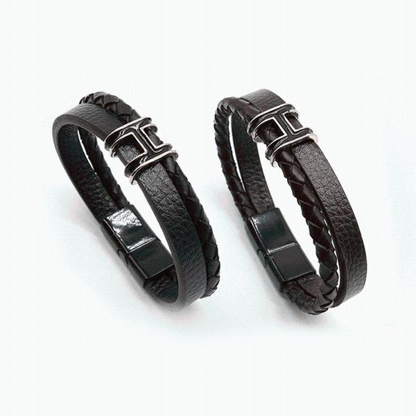 link, chain bracelet for men personalized woven men's retro multi-layer fashion domineering boho jewelry, Black
link, chain bracelet for men personalized woven men's retro multi-layer fashion domineering boho jewelry, Black