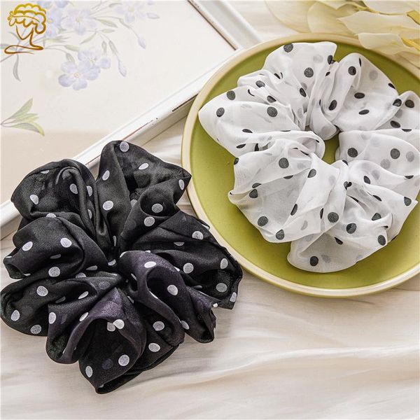 hair accessories chiffon wave point large colon circle headdress women's ball head cloth art rope accessory, Slivery;white
hair accessories chiffon wave point large colon circle headdress women's ball head cloth art rope accessory, Slivery;white