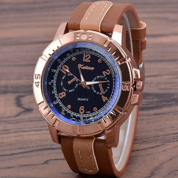 wristwatches fashion & sports three-eyed leather belt men's watch classic big dial blue quartz watches men, Slivery;brown
wristwatches fashion & sports three-eyed leather belt men's watch classic big dial blue quartz watches men, Slivery;brown