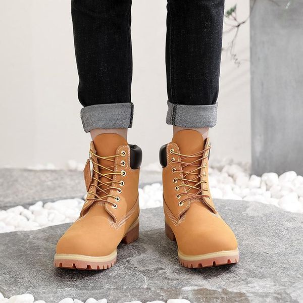 boots autumn and winter couple genuine leather waterproof high-thick bottom england style tooling shoes, Black
boots autumn and winter couple genuine leather waterproof high-thick bottom england style tooling shoes, Black