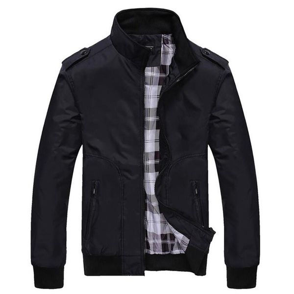 Men's Jackets Bomber Jacket Men Fashion Casual Windbreaker Coat Spring Autumn Denim Color Military Varsity Clothing, Black;brown
Men's Jackets Bomber Jacket Men Fashion Casual Windbreaker Coat Spring Autumn Denim Color Military Varsity Clothing, Black;brown