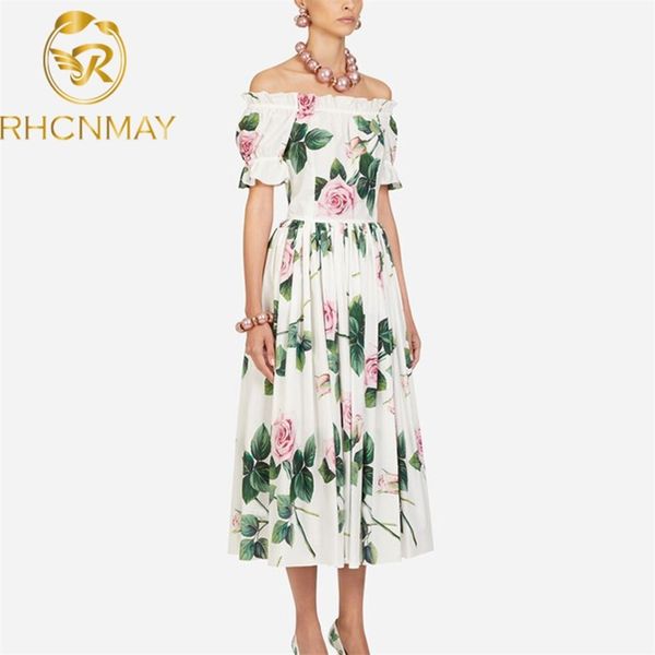 women runway off shoulder holiday beach dress summer short sleeve print floral midi slash neck party vestidos 210506, Black;gray
women runway off shoulder holiday beach dress summer short sleeve print floral midi slash neck party vestidos 210506, Black;gray