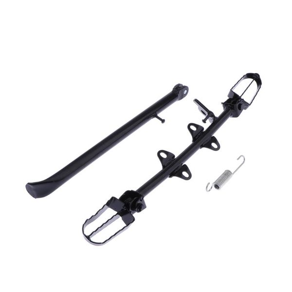 pedals foot rest mounting bracket+kickstand support for 110 120 125cc atv dirtbike 
pedals foot rest mounting bracket+kickstand support for 110 120 125cc atv dirtbike