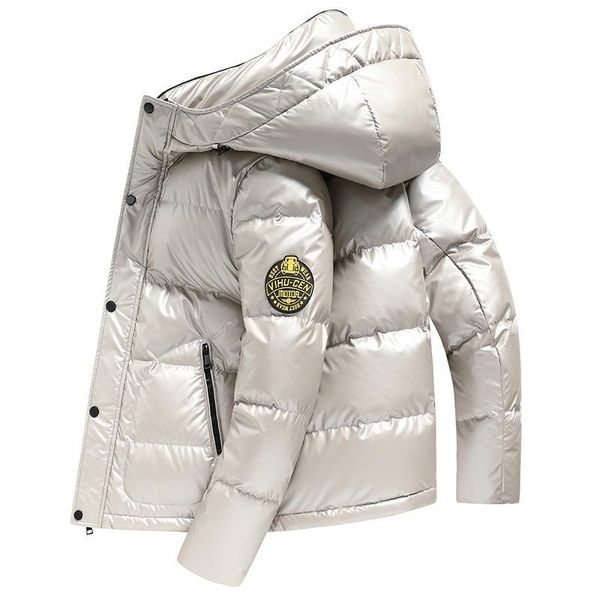 men's down & parkas brand 90% white duck jacket men trend short style hooded cold-proof warm winter coat male clothings outerwea, Black
men's down & parkas brand 90% white duck jacket men trend short style hooded cold-proof warm winter coat male clothings outerwea, Black