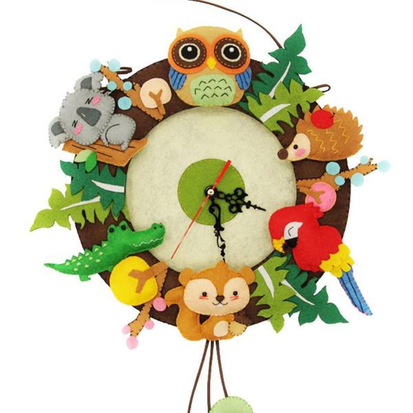 wall clocks living room soft battery powered hand eye coordination cute felt animal clock kids toy multifunction diy crafts home
wall clocks living room soft battery powered hand eye coordination cute felt animal clock kids toy multifunction diy crafts home