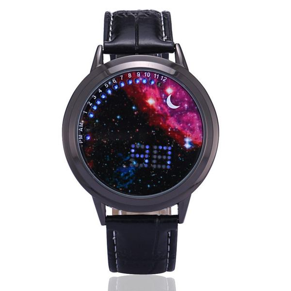 wristwatches led digital leather adies students star sky moon touch screen wrist watches, Slivery;brown
wristwatches led digital leather adies students star sky moon touch screen wrist watches, Slivery;brown