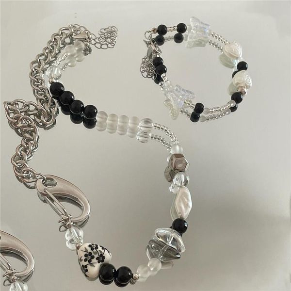 chokers sense chic retro pearl bead necklace for women unusual choker heart butterfly bracelet ol jewelry vsco girl accessories, Golden;silver
chokers sense chic retro pearl bead necklace for women unusual choker heart butterfly bracelet ol jewelry vsco girl accessories, Golden;silver