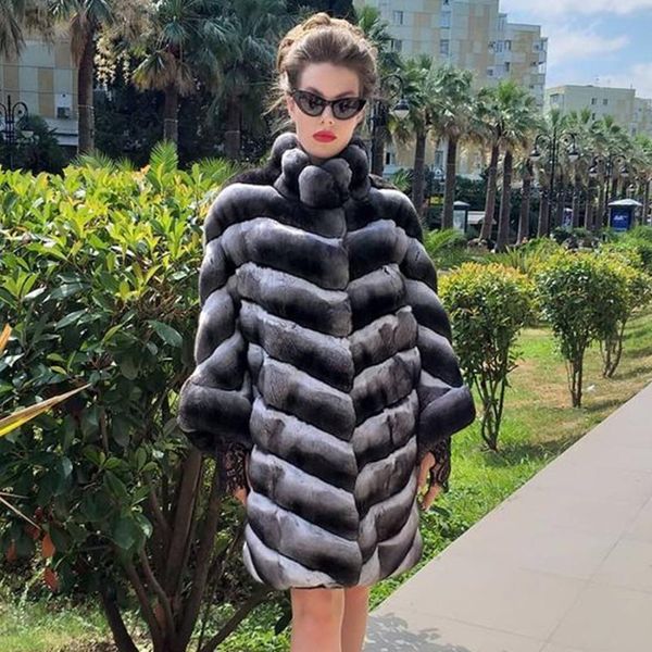 women's fur & faux knee-length coat women real rex jacket 2021 winter warm fashion overcoat outwear plus size cuso, Black
women's fur & faux knee-length coat women real rex jacket 2021 winter warm fashion overcoat outwear plus size cuso, Black