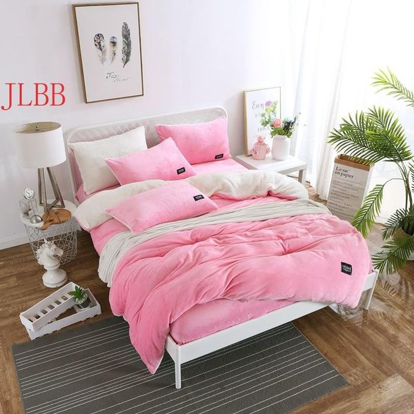 bedding sets milk flannel fleece set baby cashmere duvet cover flat sheet ab side bed linens bedclothes modern style warm winter
bedding sets milk flannel fleece set baby cashmere duvet cover flat sheet ab side bed linens bedclothes modern style warm winter