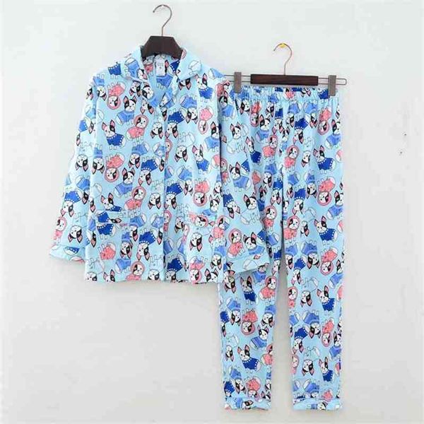 pajamas women bulldog print brushed cotton light blue 2 pieces set long sleeve elastic waist lounge pyjamas s84691 210421, Black;red
pajamas women bulldog print brushed cotton light blue 2 pieces set long sleeve elastic waist lounge pyjamas s84691 210421, Black;red