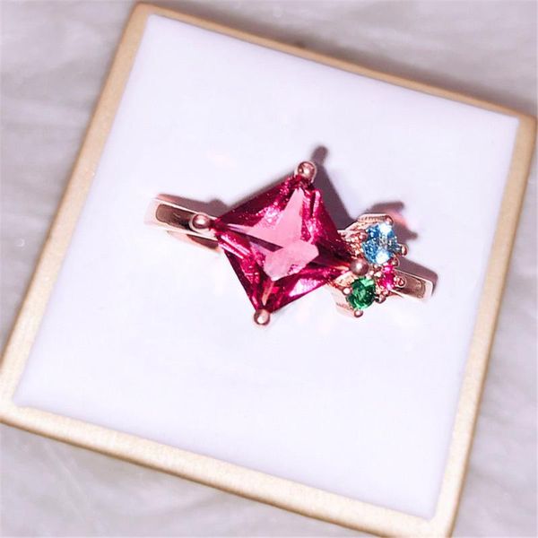 wedding rings stunning lady ring fashionable colored crystal adjustable opening zircon rose gold for women bridal fashion jewelry, Slivery;golden
wedding rings stunning lady ring fashionable colored crystal adjustable opening zircon rose gold for women bridal fashion jewelry, Slivery;golden