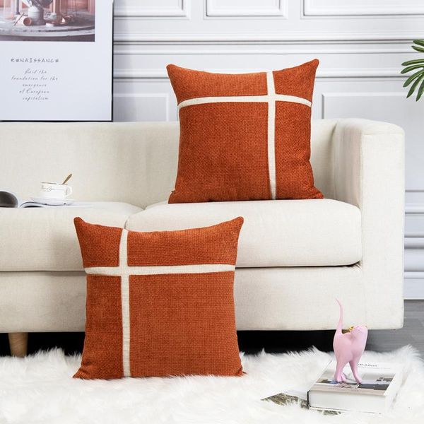 cushion/decorative pillow linen cushion cover orange throw case square splice for sofa couch living room home decoration 45x45cm 1pc
cushion/decorative pillow linen cushion cover orange throw case square splice for sofa couch living room home decoration 45x45cm 1pc