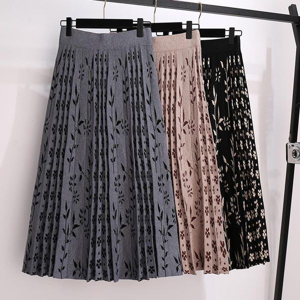 knitted floral pleated plus large women skirt size korean oversized vintage clothes lady trendy d0427, Black
knitted floral pleated plus large women skirt size korean oversized vintage clothes lady trendy d0427, Black
