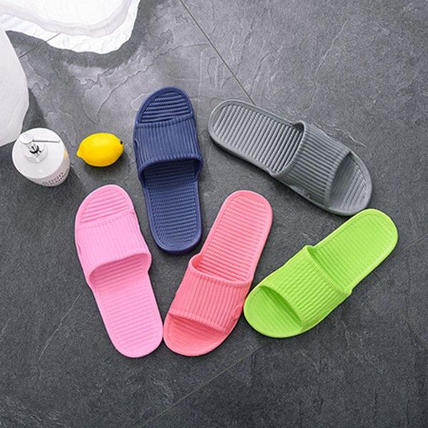 men and women indoor floor flat shoes summer non-slip bath home slippers comfortable sandals, Black
men and women indoor floor flat shoes summer non-slip bath home slippers comfortable sandals, Black