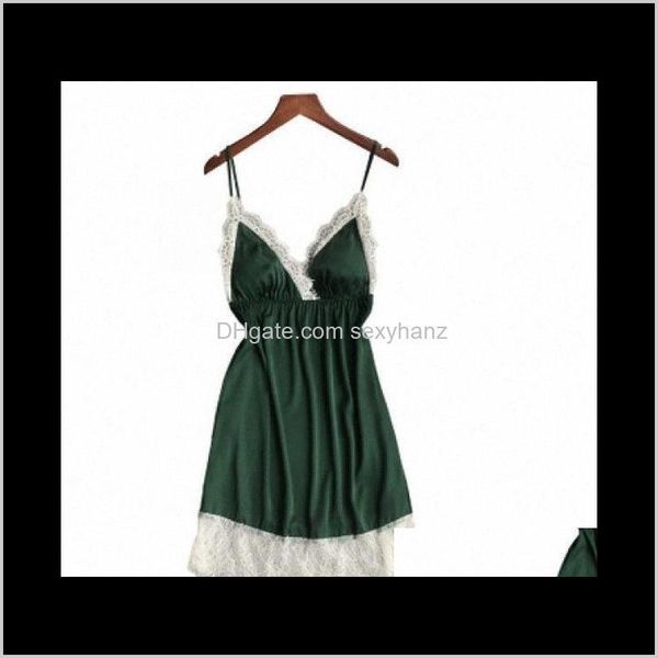 womens underwear apparel drop delivery 2021 daeyard nightdress silk v-neck lace sleepwear lingerie babydoll nightgown mini sleeveless wo, Black;red
womens underwear apparel drop delivery 2021 daeyard nightdress silk v-neck lace sleepwear lingerie babydoll nightgown mini sleeveless wo, Black;red