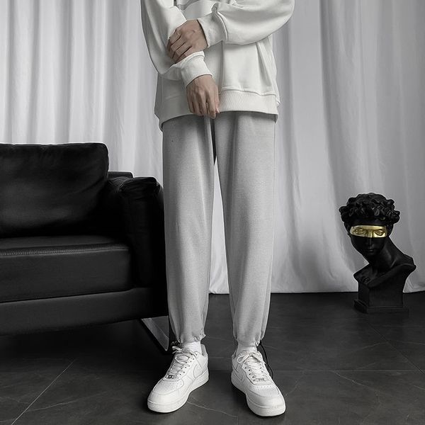 men's pants autumn sweatpants fashion solid color casual men streetwear loose straight leg mens joggers track s-2xl vxw4, Black
men's pants autumn sweatpants fashion solid color casual men streetwear loose straight leg mens joggers track s-2xl vxw4, Black