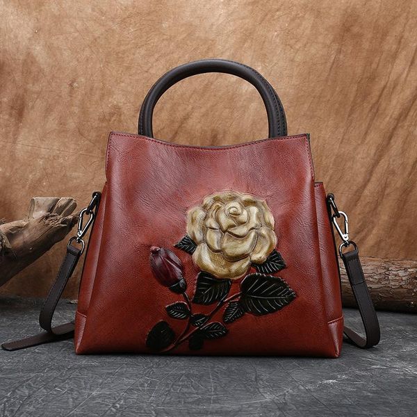 evening bags large capacity shoulder bag women handmade retro chinese style bucket leather handbag luxury
evening bags large capacity shoulder bag women handmade retro chinese style bucket leather handbag luxury