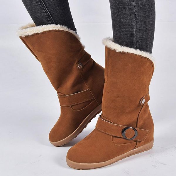 boots 2021 winter women large size thickened casual solid colors ladies non-slip warm suede wedges snow botas mujer#g3, Black
boots 2021 winter women large size thickened casual solid colors ladies non-slip warm suede wedges snow botas mujer#g3, Black