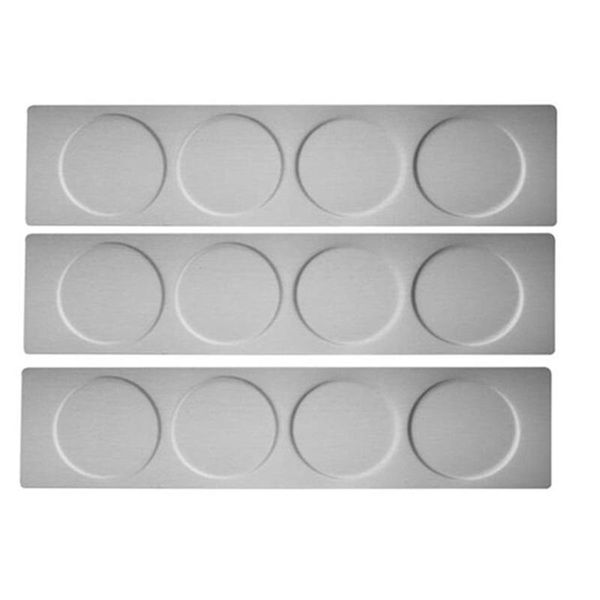 3pcs magnetic spice jars rack stainless steel wall plate base mounted for tins kitchen storage & organization
3pcs magnetic spice jars rack stainless steel wall plate base mounted for tins kitchen storage & organization