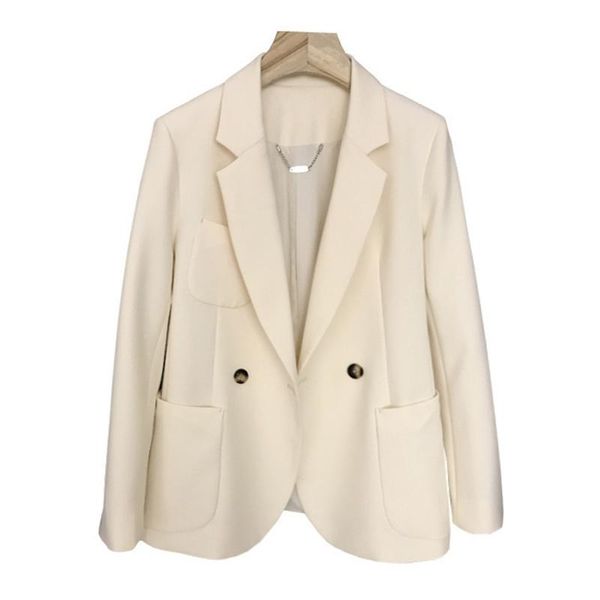 women's suits & blazers formal coats fashion jackets office lady chic patchwork autumn winter outerwear clothing, White;black
women's suits & blazers formal coats fashion jackets office lady chic patchwork autumn winter outerwear clothing, White;black