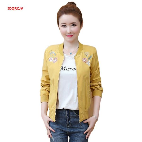 women's jackets women spring jacket student casual embroidery short coat korean zipper slim wild ladies thin windbreaker girls w1927, Black;brown
women's jackets women spring jacket student casual embroidery short coat korean zipper slim wild ladies thin windbreaker girls w1927, Black;brown