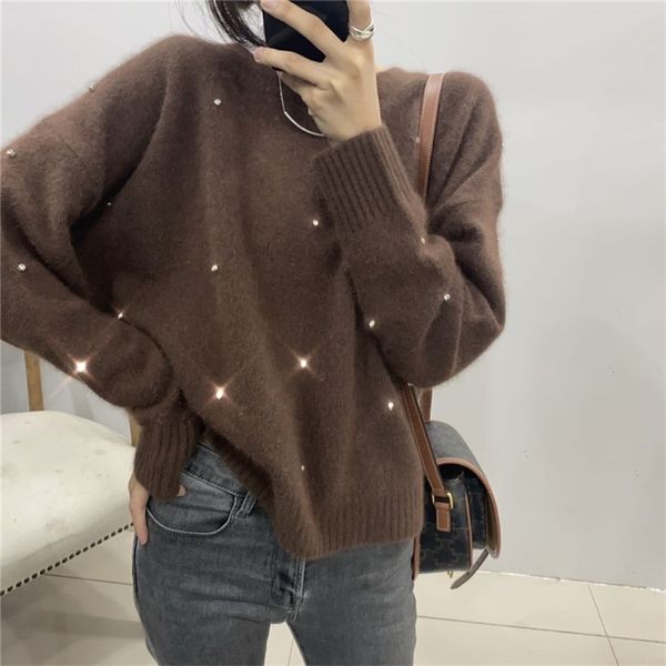 pullover women sweaters autumn winter thick slim knitted sweater jumper soft warm pull femme cloths 210427, White;black
pullover women sweaters autumn winter thick slim knitted sweater jumper soft warm pull femme cloths 210427, White;black