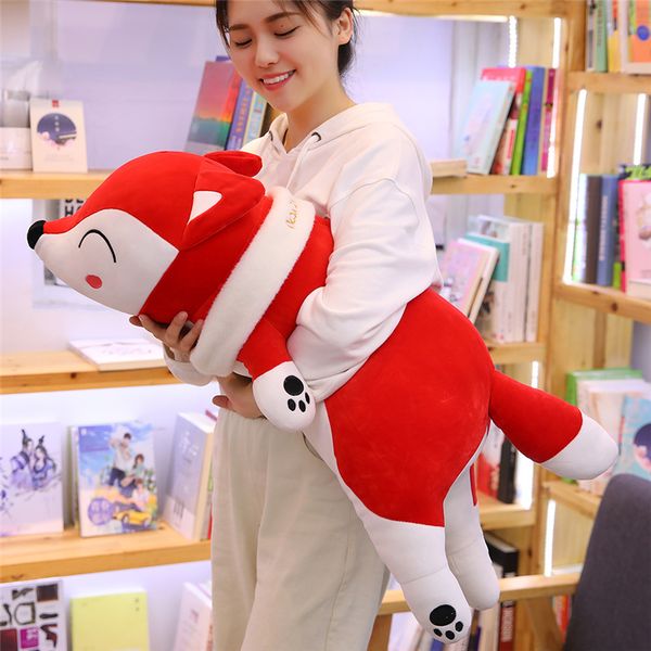 3590cm ultra soft sleeping red fox scarf dressed down cotton stuffed lying animal brown pink children birthday gift
3590cm ultra soft sleeping red fox scarf dressed down cotton stuffed lying animal brown pink children birthday gift
