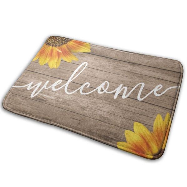 brown wood print sunflower welcome doormats door mat carpet non-slip floor ultra absorbent front mats entryway rugs carpets
brown wood print sunflower welcome doormats door mat carpet non-slip floor ultra absorbent front mats entryway rugs carpets