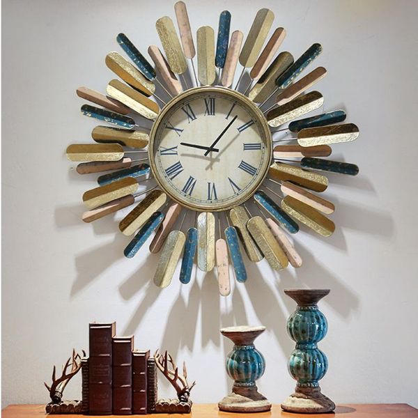wall clocks living room clock light luxury modern silent home art restaurant decorative sun decoration
wall clocks living room clock light luxury modern silent home art restaurant decorative sun decoration
