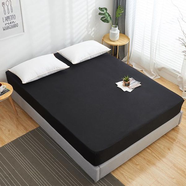 fitted sheet 100%cotton mattress cover solid color bed with elastic band bedding sheets queen king size bedsheet & sets
fitted sheet 100%cotton mattress cover solid color bed with elastic band bedding sheets queen king size bedsheet & sets