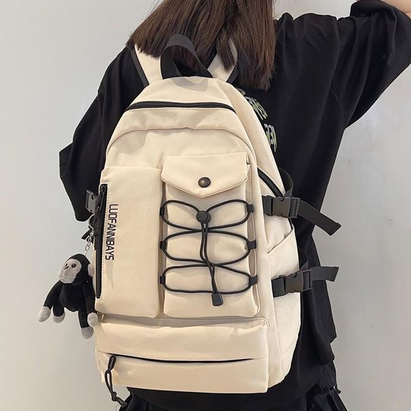 backpack dcimor letter printing waterproof nylon fashion cross rope women multi-pocket men back bag big schoolbag
backpack dcimor letter printing waterproof nylon fashion cross rope women multi-pocket men back bag big schoolbag