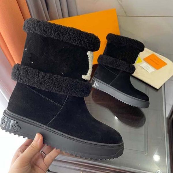 2021 designer boots winter warm cotton classic fabric ankle snow booties martin lady boot cowboy bottes leather outdoors shoes with box, Black
2021 designer boots winter warm cotton classic fabric ankle snow booties martin lady boot cowboy bottes leather outdoors shoes with box, Black