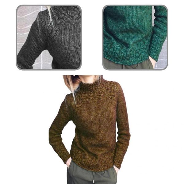 women's sweaters attractive practical warm-keeping women sweater high collar all match, White;black
women's sweaters attractive practical warm-keeping women sweater high collar all match, White;black