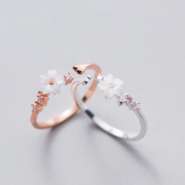 cluster rings a00615 fashion korean sweet shell flower open ring for women 2021 genuine 925 sterling silver party birthday jewelry, Golden;silver
cluster rings a00615 fashion korean sweet shell flower open ring for women 2021 genuine 925 sterling silver party birthday jewelry, Golden;silver