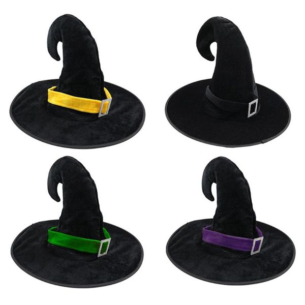 party hats black halloween witch hat with hook tip masquerade cosplay wizard costume birthday carnival decorate
party hats black halloween witch hat with hook tip masquerade cosplay wizard costume birthday carnival decorate