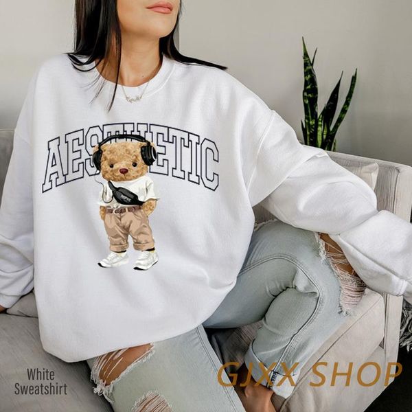 women's hoodies & sweatshirts couple sweatshirt women 2021 bear loose oversize streetwear men casual autumn winter long sleeve, Black
women's hoodies & sweatshirts couple sweatshirt women 2021 bear loose oversize streetwear men casual autumn winter long sleeve, Black