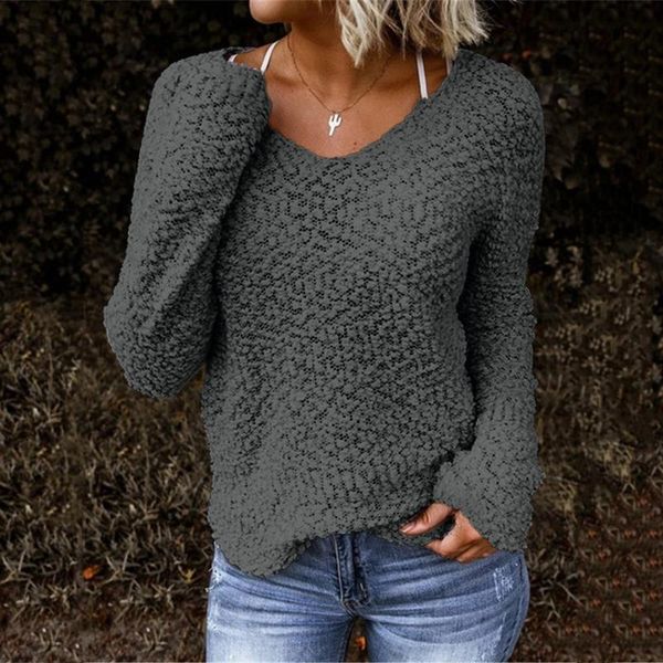 women's sweaters pullover plain knitted jumper casual long sleeve tunic winter sweater o-neck sweatshirt loose warm knitwear, White;black
women's sweaters pullover plain knitted jumper casual long sleeve tunic winter sweater o-neck sweatshirt loose warm knitwear, White;black