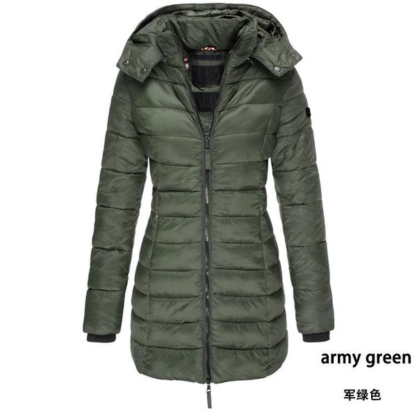 women's down & parkas zogaa brand women winter jacket coat casual slim fit cotton padded long parka wadded warm hooded overcoats, Black
women's down & parkas zogaa brand women winter jacket coat casual slim fit cotton padded long parka wadded warm hooded overcoats, Black
