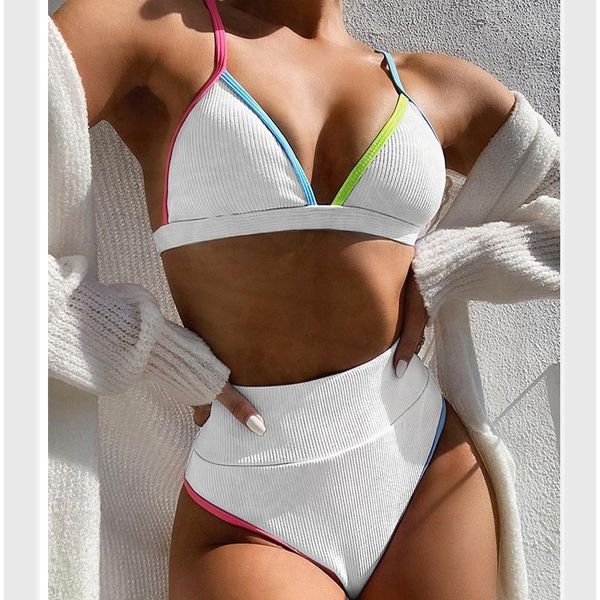 women's swimwear 3 piece bikini set women swimsuits bathing suit biquini swimming for maillot de bain femme swim, White;black
women's swimwear 3 piece bikini set women swimsuits bathing suit biquini swimming for maillot de bain femme swim, White;black